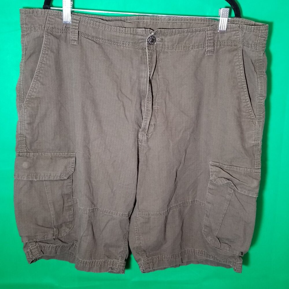 CSG Cargo Shorts Men Size 42 Brown Champs Sports Gear Ripstop Hiking Camping